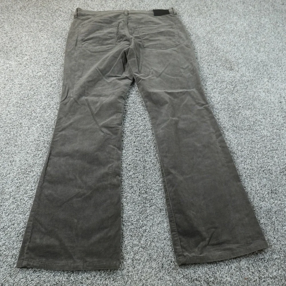 Ralph Lauren Pants Womens 12 Brown Corduroy Classic Boot Cut High Rise Stretch